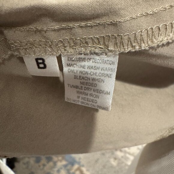 LOFT Utility Jacket Khaki Tan Brown Size XLP - Picture 7 of 7